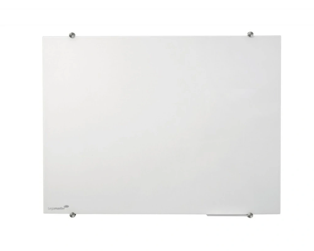 GLASSBOARD barevná skleněná tabule 100x150cm - BÍLÁ