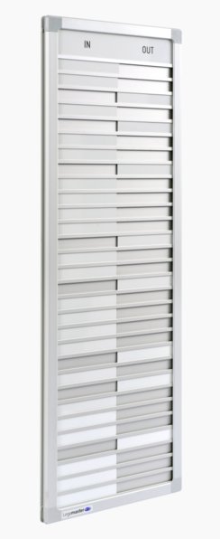 PROFESSIONAL In & out tabule návštěv - pro 30 lidí, 77x26 cm